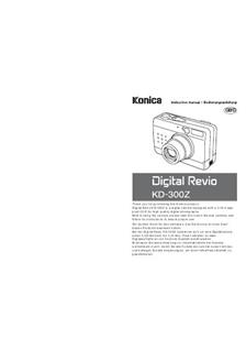 Konica KD 300 Z manual. Camera Instructions.